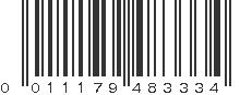 UPC 011179483334