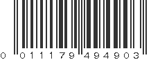 UPC 011179494903