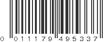 UPC 011179495337