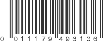 UPC 011179496136