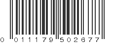 UPC 011179502677