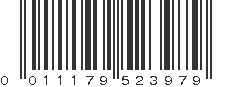 UPC 011179523979