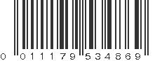 UPC 011179534869