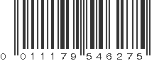 UPC 011179546275