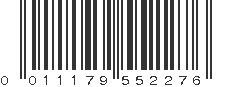 UPC 011179552276