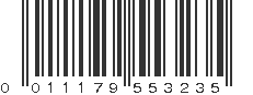 UPC 011179553235