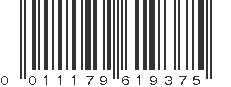 UPC 011179619375