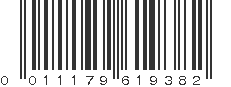 UPC 011179619382