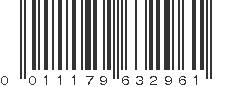 UPC 011179632961