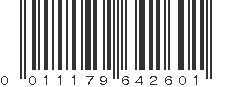 UPC 011179642601