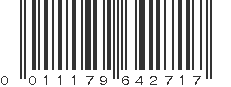 UPC 011179642717