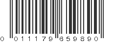 UPC 011179659890