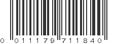 UPC 011179711840