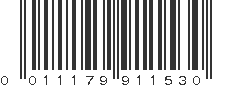 UPC 011179911530