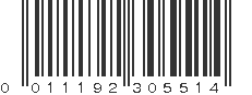 UPC 011192305514