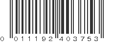 UPC 011192403753