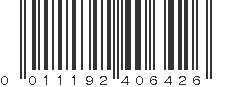 UPC 011192406426