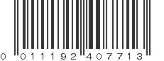 UPC 011192407713