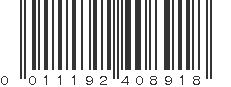 UPC 011192408918