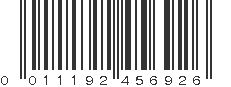 UPC 011192456926