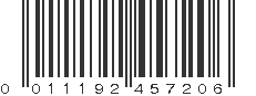 UPC 011192457206