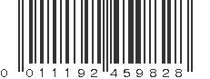 UPC 011192459828