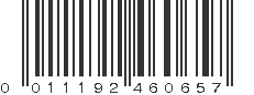 UPC 011192460657