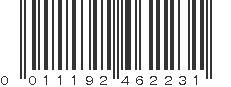 UPC 011192462231