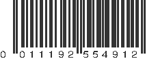 UPC 011192554912