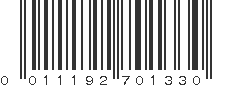 UPC 011192701330