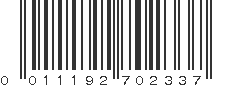 UPC 011192702337