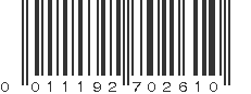 UPC 011192702610