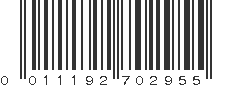 UPC 011192702955