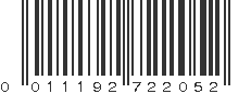 UPC 011192722052