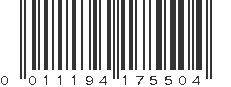 UPC 011194175504