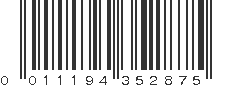 UPC 011194352875