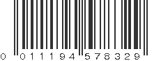 UPC 011194578329