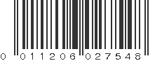 UPC 011206027548