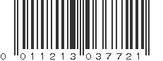 UPC 011213037721