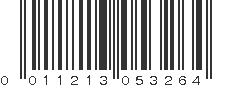 UPC 011213053264