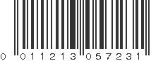 UPC 011213057231