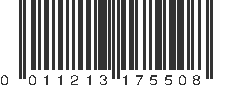 UPC 011213175508