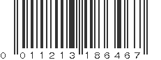 UPC 011213186467