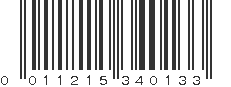 UPC 011215340133