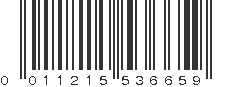 UPC 011215536659