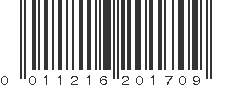 UPC 011216201709