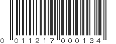 UPC 011217000134