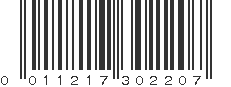 UPC 011217302207