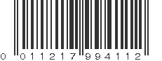 UPC 011217994112