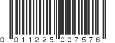 UPC 011225007576